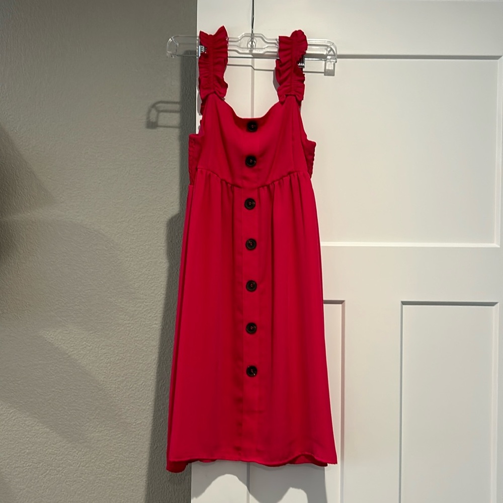 Staccato sundress, Preowned, size small. Bright pink color. Good condition